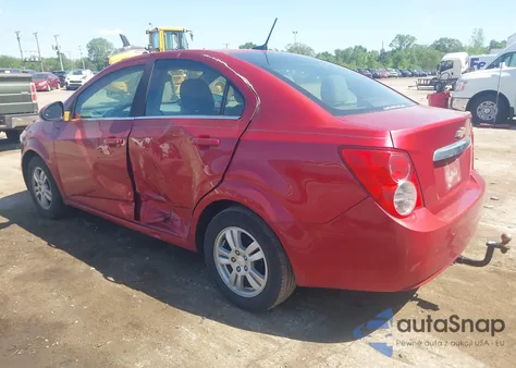 2014 Chevrolet Sonic Lt Auto from USA, damaged, VIN 1G1JC5SH4E4142811